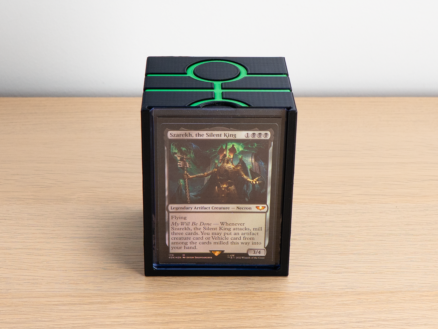 Necron Commander Display Deck Box – Szarekh Inspired