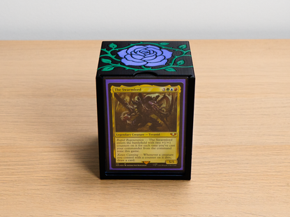 Black Rose Commander Display Deck Box - Marchesa Inspired