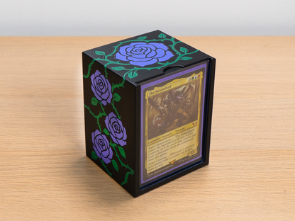 Black Rose Commander Display Deck Box - Marchesa Inspired