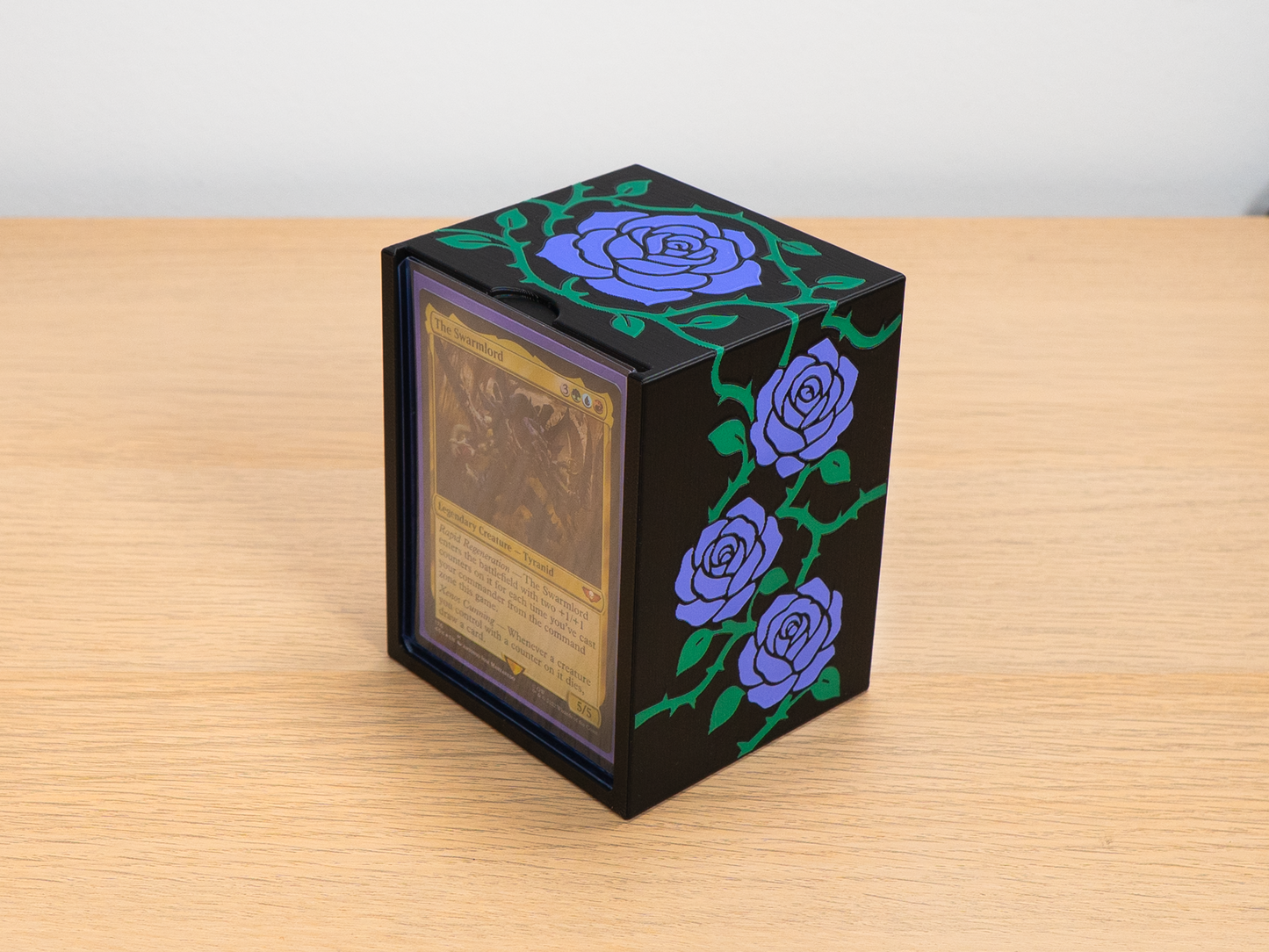 Black Rose Commander Display Deck Box - Marchesa Inspired